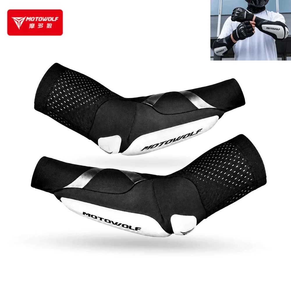 Mountain Biking Elbow Pads - Ochraniacze na łokcie do motocykla, elastyczne,