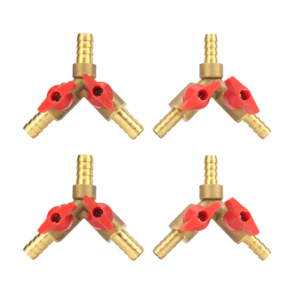 Spoke Nipple Brass - 8mm 10mm 3-drogowy mosiężny zawór kulowy