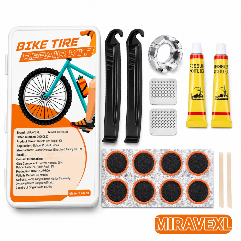 Mountain Biking Tube - Zestaw do naprawy opon rowerowych, zestawy