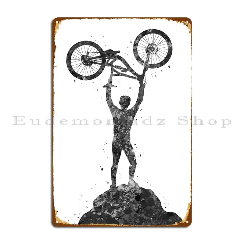 Metalowa tabliczka rowerowa do – Mountain Biking Europe recenzja i cena